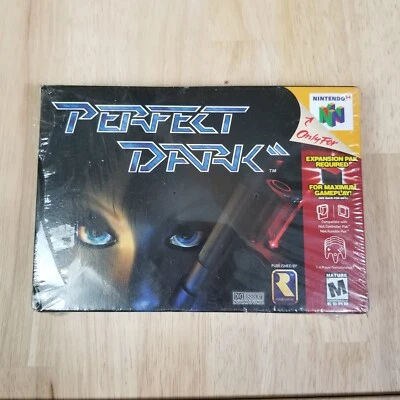Perfect Dark N64 sellado en caja sin usar, en caja sellada Foto 1 de 4