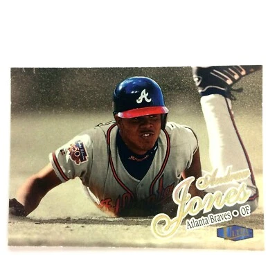 Andruw Jones 1998 Fleer Ultra Gold Medallion Parallel #49 MLB Atlanta Braves Foto 1 de 2