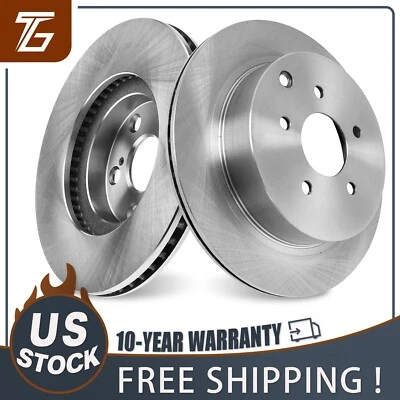 Rear Brake Rotors Vented for Infiniti FX35 FX45 QX60 QX70 Pathfinder Murano Foto 1 de 4