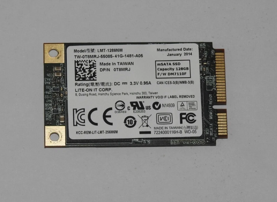 128GB LITE-ON LMT-128M6M mSATA SSD - Bild 1 von 1