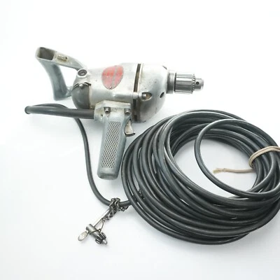 Vintage Van Dorn 1/2 in 3.5 A Type F Utility Electric Power Drill - Working - Image 1 of 4