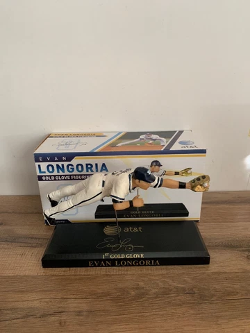 Tampa Bay Rays Evan Longoria Gold Glove Figurine 2009 AT&T Promotion Cover