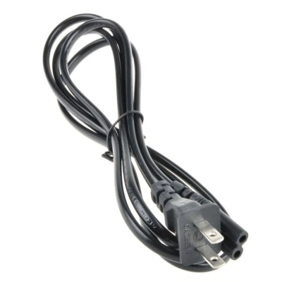 5ft 2 Prong Quality 18awg AC Power Cord for WESTINGHOUSE LCD TV LED HDTV Series - Image 1 of 4