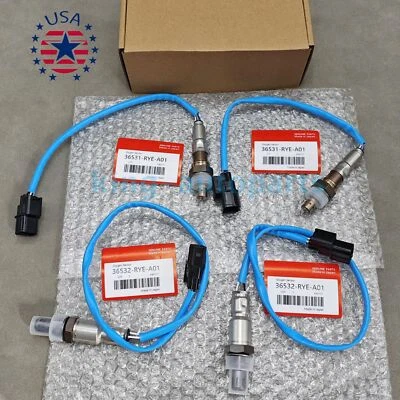 New ! 4× O2 Oxygen Sensor For 2007-2009 Acura MDX V6 3.7L Upstream & Downstream Foto 1 de 4