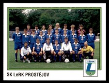 Panini Cesky (Czech) Fotbal 1997 - Tym SK LeRK Prostejov No. 350