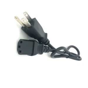 2 Ft Power Supply Cord Cable Plug for MICROSOFT XBOX 360 BRICK CHARGER ADAPTER - Picture 1 of 1