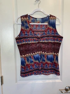 Sunflower women’s M sleeveless Blouse, lightweight And Cute - Picture 1 of 7