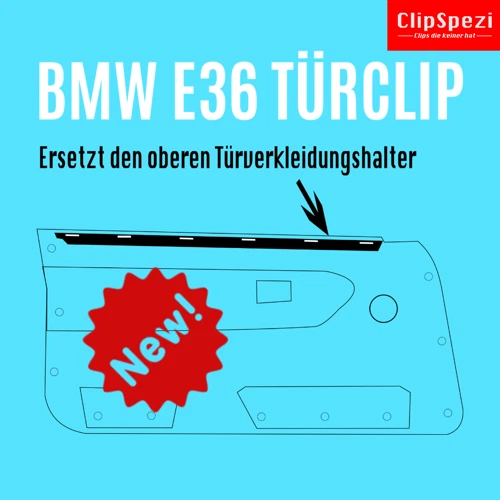 BMW E36 Supporto per pannello porta, pannello porta (Cabrio, Coupè) - Immagine 1 di 4
