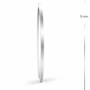 Zierstreifen 5mm 10 Meter Silber Glänzend RAL 9007 Glanz Auto Boot Motorrad WoMo - Bild 1 von 5