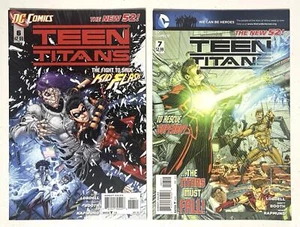 DC Teen Titans The New 52 # 6 & 7 Lot of 2 Comic Book  2012 Scott Lobdell - Picture 1 of 2