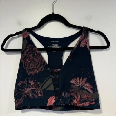 Sujetador de yoga floral Maurice’s talla mediana Foto 1 de 3