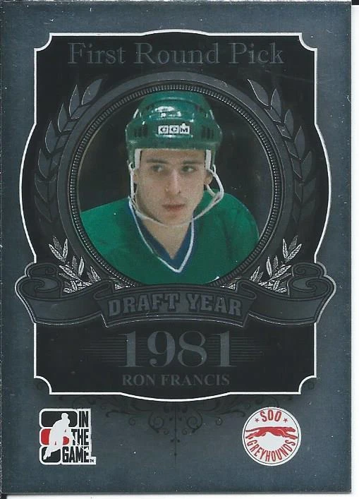 2012-13 2013 ITG Draft Prospects RON FRANCIS #138 First Round Pick 1981 - Image 1 of 2