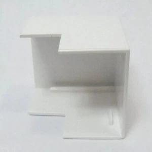 Electrical PVC Mini Cable Trunking External Angle 25x38mm Mita Schneider x 20 - Picture 1 of 2