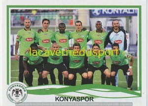 268 EQUIPE TEAM KONYASPOR STICKER PANINI SPOR TOTO SÜPER LIG 2010 2011 - Picture 1 of 1