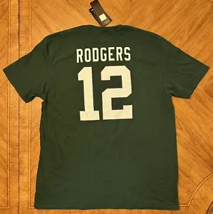 Aaron Rodgers Shirt Men’s Size XL Green Bay Packers Fanatics #12 NWT New - Picture 1 of 5