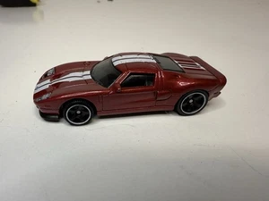 Matchbox "Autobahn Express" 2005 Ford GT BURGUNDY - RED METALLIC / LOOSE - Picture 1 of 6