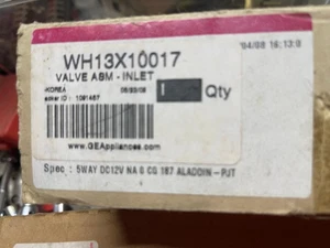 GE WH13X10017 Wassereinlassventil (NEU) versandkostenfrei - Bild 1 von 1