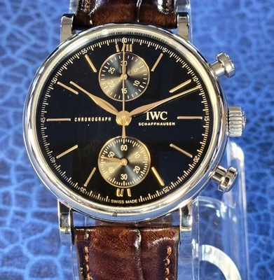 IWC Portofino Men's Black Watch - IW391404 - Image 1 of 4