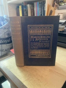 Gerald H Rendall trans: Marcus Aurelius Antoninus to Himself 1898 Good Stoic HB - Picture 1 of 1