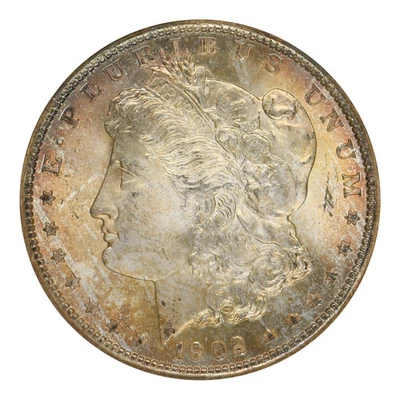 1902 年 O 版摩根元 NGC 评级 MS-65 — 第 1/4 张图片