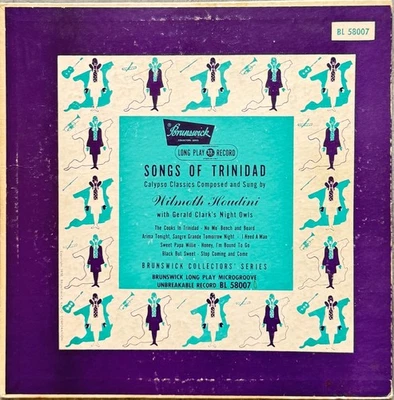 Songs of Trinidad - Wilmoth Houdini - Image 1 of 2