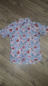 Cremieux Kurzarm Knopfleiste. Größe M - Bild 1 von 3