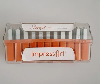 Impress Art Metal Stamps/Jewelry Making, 4MM. - Image 1 of 2