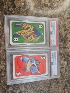 PSA 7 Japanese Blastoise UNO Red 5 Pokémon Psa 8 Green Amazenta - Picture 1 of 2