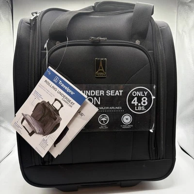 Travelpro WalkAbout 7 Rolling UnderSeat 随身包 黑色 — 第 1/4 张图片