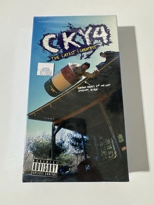 CKY 4 The Latest & Greatest (VHS, 2003) Bam Margera Ryan Dunn Y2K NEW SEALED - Image 1 of 4