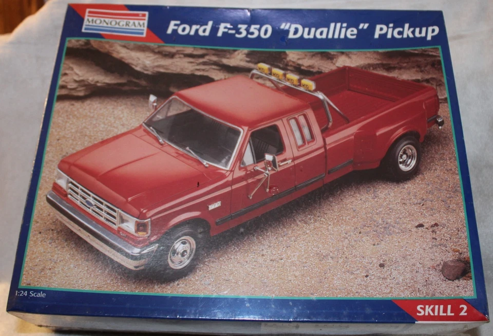 Monogram Ford F350 Duallie pickup model kit NEW IN SEALED BOX free shipping - Image 1 of 4