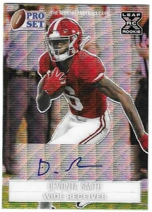 Devonta Smith 2021 PRO SET NFL ROOKIE AUTOGRAPH CARD Alabama Eagles RC AUTO SP/2 - Bild 1 von 2