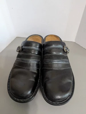 NAOT Women's Size EU 41 (US Size 10-10.5) Slip On Mules, Brown Leather. - Image 1 of 4