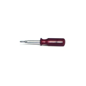 Wright Tools 9180 4-in-1 Screwdriver 3-1/2" Blade Length 3/16", 5/16", #1, #2 - Picture 1 of 1