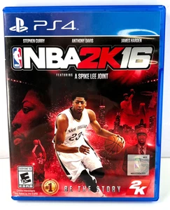 NBA 2K16 (Sony PlayStation 4, 2015) PS4 Basketball Game – Complete - Picture 1 of 5