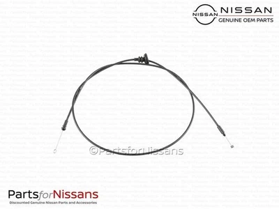 Cable de liberación de capó genuino Nissan Versa y Versa Note 65620-1HL0A Foto 1 de 3