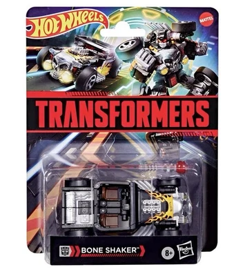 Transformers X Hot Wheels Collaborative: Hasbro 2025 (BONE SHAKER) 8+ Brand New! - Image 1 of 4