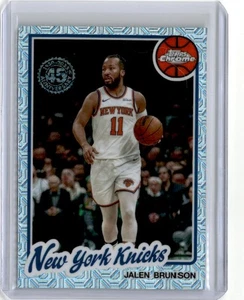 Mojo paquete plateado Jalen Brunson de baloncesto Topps 2025-26 #TC-JBR - Imagen 1 de 1