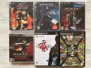 Sony PS 2 3 Ninja Gaiden Σ Sigma 1 2 3 Razor's Edge & Shinobido Takumi Imashime - Foto 1 di 14