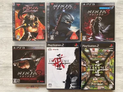 SONY PS 2 3 Ninja Gaiden Σ Sigma 1 2 3 Razor's Edge & Shinobido Takumi Imashime - Image 1 of 4