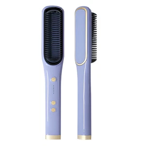 Spazzola per piastra per capelli, spazzola per lisciante pettine per capelli - Foto 1 di 6