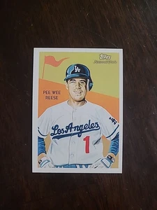 2010 Topps National Chicle Pee Wee Reese SP #278 Dodgers Short Print - Bild 1 von 2