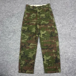 Pantalones de campo vintage ideales camuflados para hombre 30x32 Woodland EE. UU. camuflaje de caza - Imagen 1 de 14