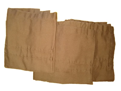 Better Homes & Gardens Set Of 2 Brown Curtain Panels 60" x 36" ea (2 sets avail) - Image 1 of 4