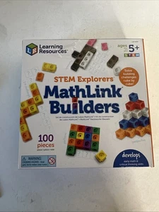 Learning Resources STEM Explorers Mathlink Builders 100 Cube Set  Open Box - Picture 1 of 3