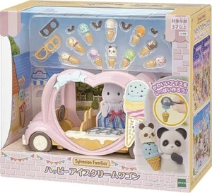 Calico Critters Ice Cream Wagon Amusement Park MI-89 EPOCH Sylvanian Families - Picture 1 of 3