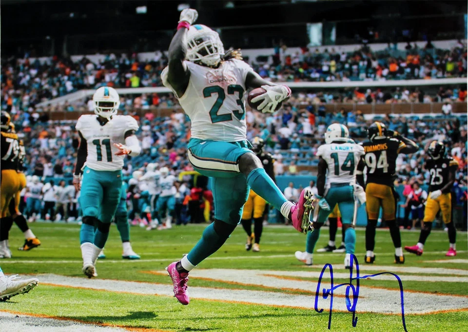 Jay Ajayi Autographed Celebrating 11x14 Photo - Image 1 of 1
