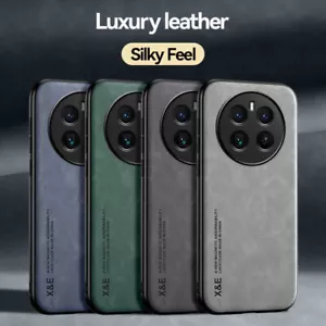 For Realme 12 Pro+, Shockproof Retro Leather Business Magnetic Back Case Cover - Picture 1 of 14