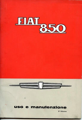 manuale auto uso e manutenzione FIAT 850 - Immagine 1 di 4