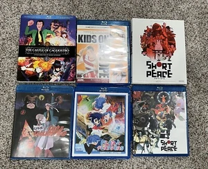 Blu Ray Lot: Short Peace; Flip Flappers; Lupin the 3rd Cagliostro; Kids On Slope - Picture 1 of 8